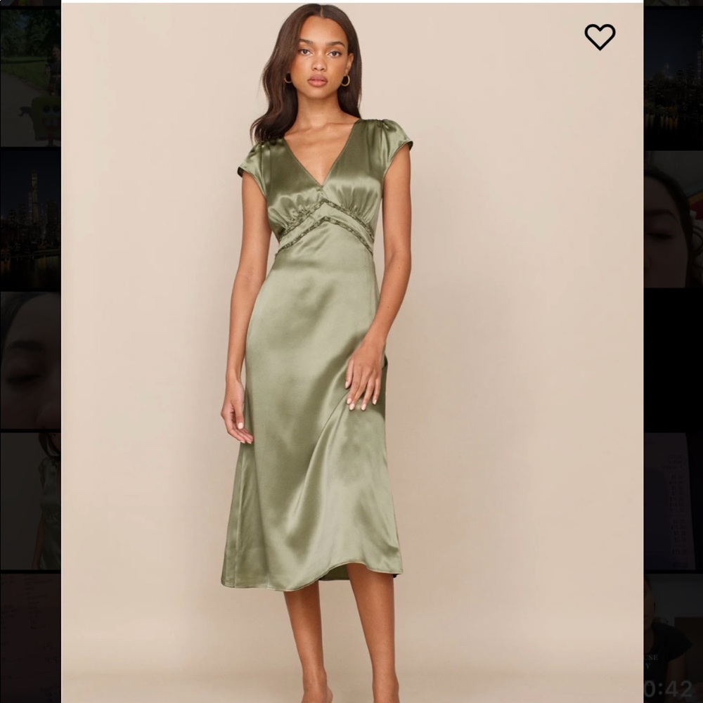 Kaye Silk Reformation Dress